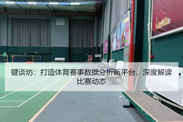 键谈坊：打造体育赛事数据分析新平台，深度解读比赛动态